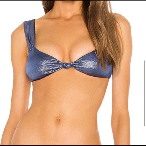 Lovers + Friends Bikini Silver Dusk Sorcha XL NWT - Picture 3 of 14